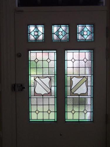 5 Panel Art Nouveau door